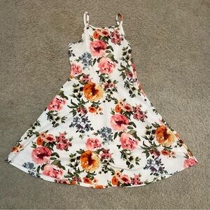 Floral mini dress